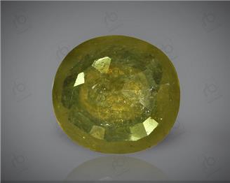 Natural Heated & Treated Yellow Sapphire Certified 4.51 (CTS) ( 71866 )